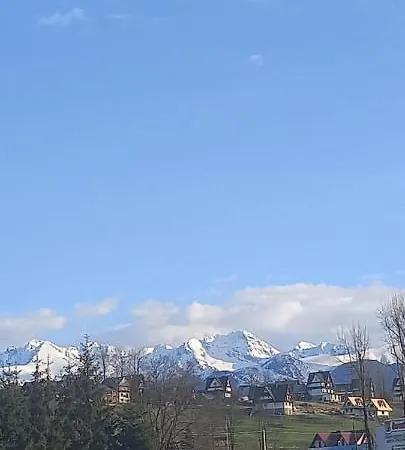 펜션 Drewniany Luxury Dabrowa 자코파네