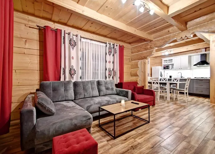 בית נופש Drewniany Luxury Dabrowa זקופאנה