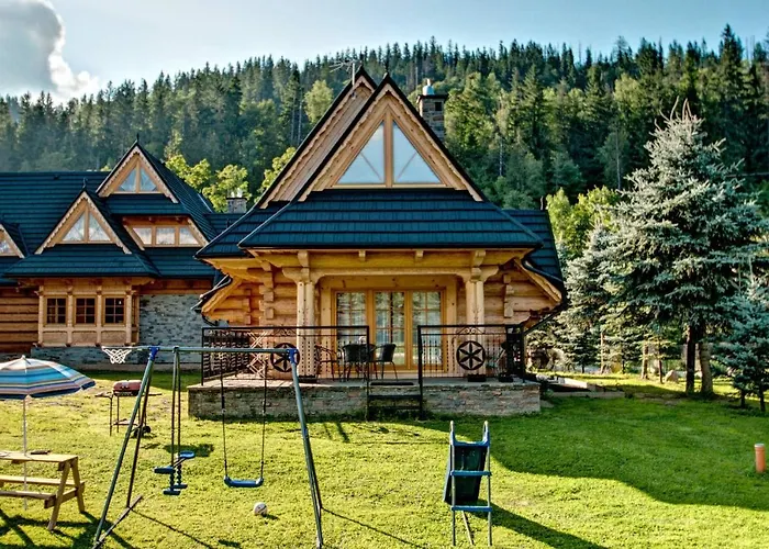 בית נופש Drewniany Luxury Dabrowa *