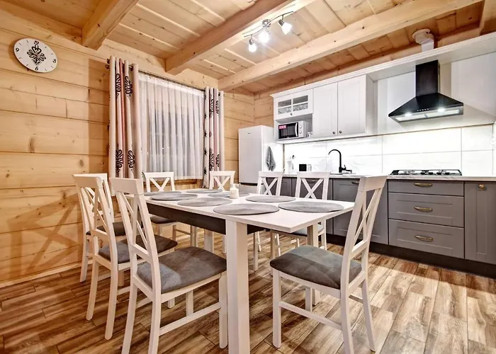 בית נופש Drewniany Luxury Dabrowa *