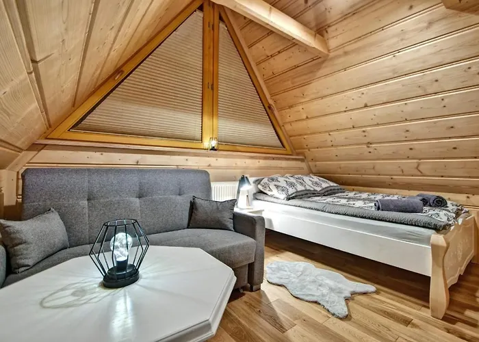 בית נופש Drewniany Luxury Dabrowa זקופאנה