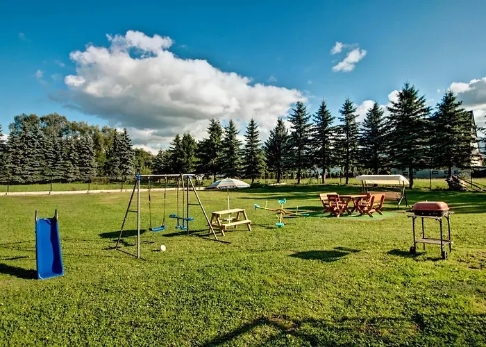 בית נופש Drewniany Luxury Dabrowa זקופאנה